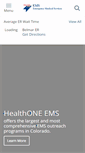 Mobile Screenshot of healthoneems.com